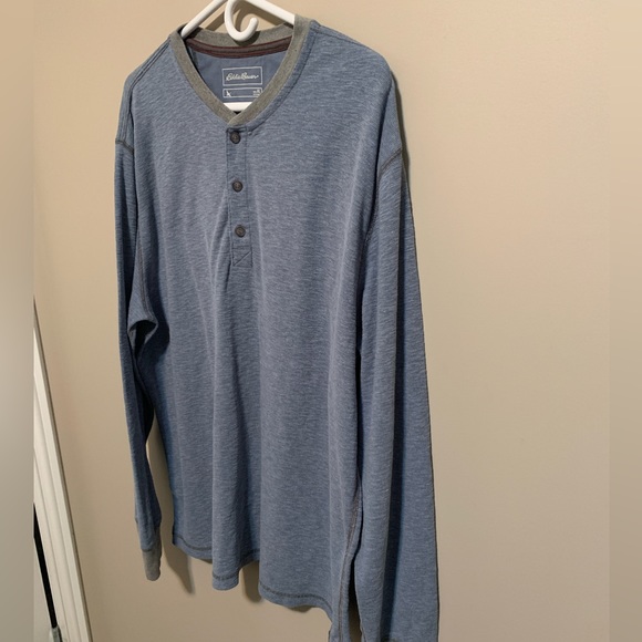Eddie Bauer Waffle Henley, size XL - Picture 2 of 10